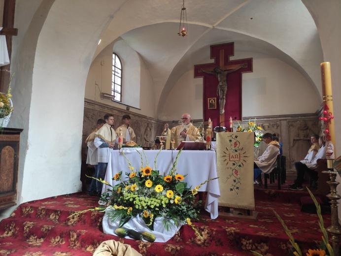 Sady Górne. Połączyli odpust z dożynkami