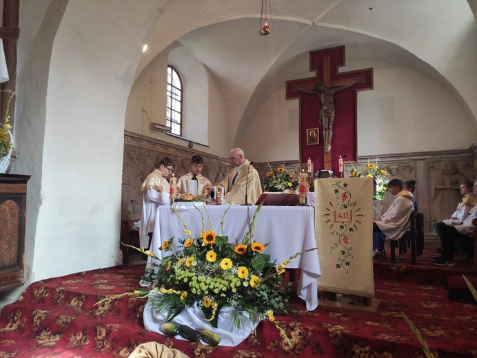 Sady Górne. Połączyli odpust z dożynkami