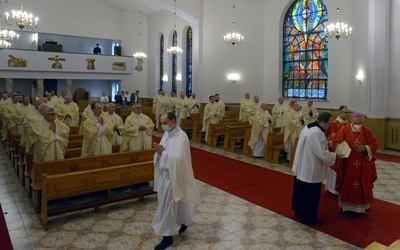 Eucharystia sprawowana była w kaplicy Wyższego Seminarium Duchownego.