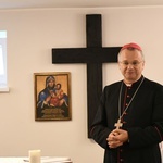 Lubniewice. Bp Lityński spotkał się z kandydatami do seminarium 