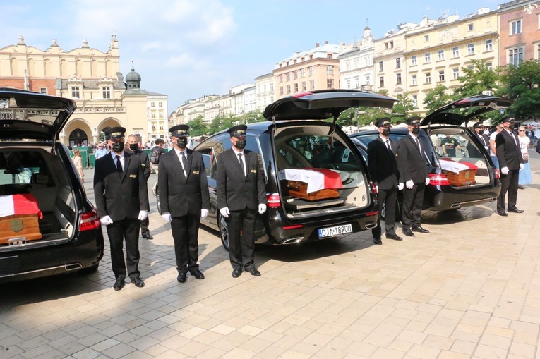 Pogrzeb żołnierzy podziemia niepodległościowego