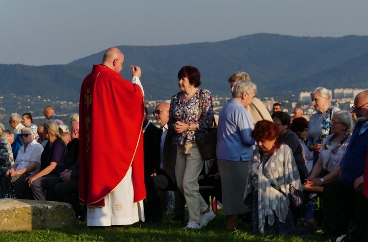 20. Msza św. za Bielsko-Białą pod Krzyżem na Trzech Lipkach - 2021