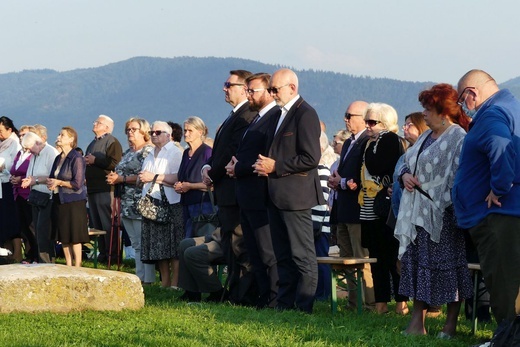 20. Msza św. za Bielsko-Białą pod Krzyżem na Trzech Lipkach - 2021
