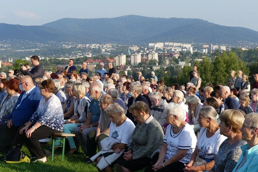 20. Msza św. za Bielsko-Białą pod Krzyżem na Trzech Lipkach - 2021