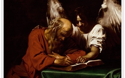Nicolas Régnier
Św. Mateusz i anioł
olej na płótnie 1622–1625
John and Mable Ringling Museum of Art, Sarasota (USA)