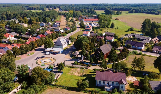 Jeruzal, czyli serialowe Wilkowyje, to niewielka wieś.