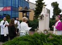 Modlitwę poprowadził bp Zbigniew Zieliński. W uroczystości udział wzięli m.in. przedstawiciele władz samorządowych.