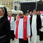 Procesja z relikwiami św. Stanisława i św. Doroty przez Wrocław