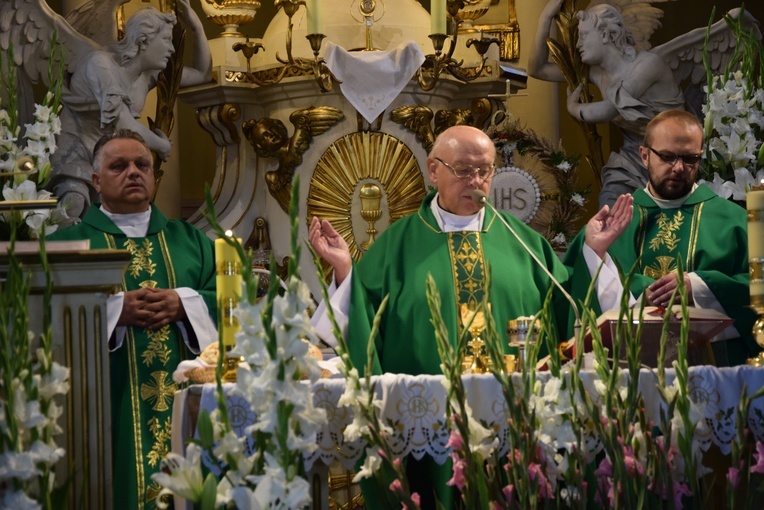 Msza św. dożynkowa podczas SŚKOiW