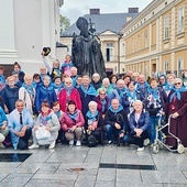 ▲	Hasłem były słowa bł. kard. Stefana Wyszyńskiego: „Matka Maryja prowadzi nas do Syna Jezusa”.