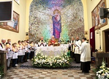 ▲	Eucharystii w niedzielę 19 września przewodniczył bp Piotr Libera.
