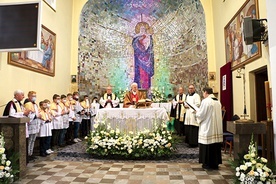 ▲	Eucharystii w niedzielę 19 września przewodniczył bp Piotr Libera.