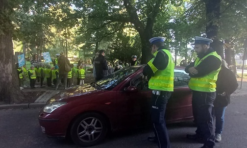 Mysłowice. Pajacyki, recytacja wiersza czy taniec – takie kary zamiast mandatów dostawali dziś [21.09.2021] kierowcy