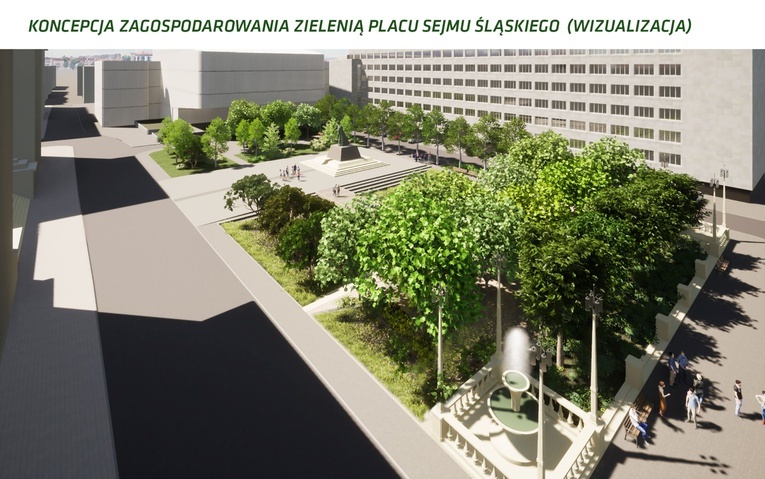 Katowice. Nowe zielone przestrzenie w mieście 