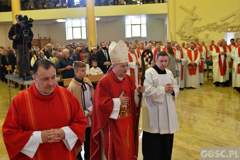 Męska modlitwa w sanktuarium Pierwszych Męczenników Polski w Międzyrzeczu