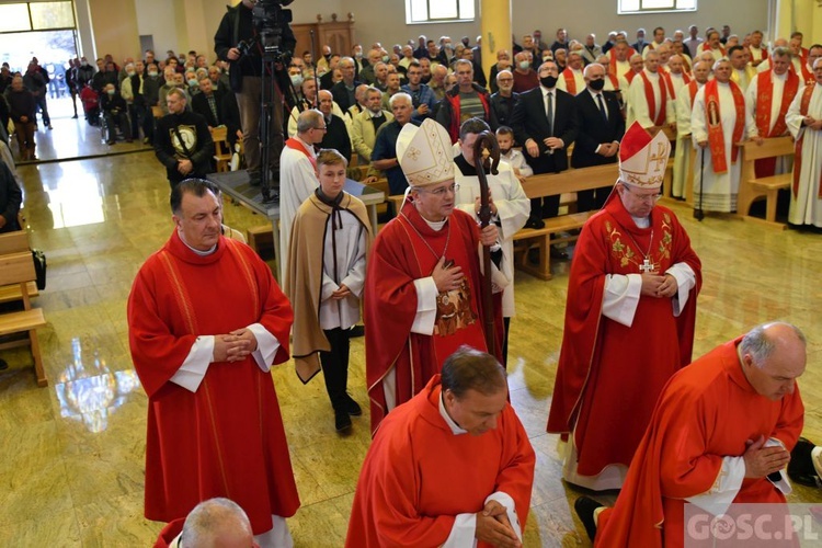 Męska modlitwa w sanktuarium Pierwszych Męczenników Polski w Międzyrzeczu