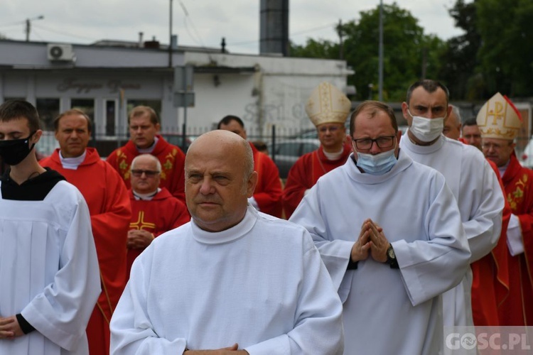 Męska modlitwa w sanktuarium Pierwszych Męczenników Polski w Międzyrzeczu