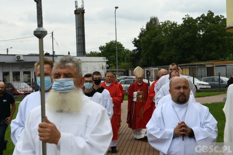 Męska modlitwa w sanktuarium Pierwszych Męczenników Polski w Międzyrzeczu