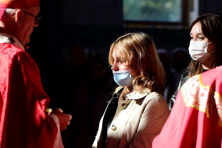 Kościół św. Jana Bosko w Gutkowie - poświęcenie kamienia węgielnego