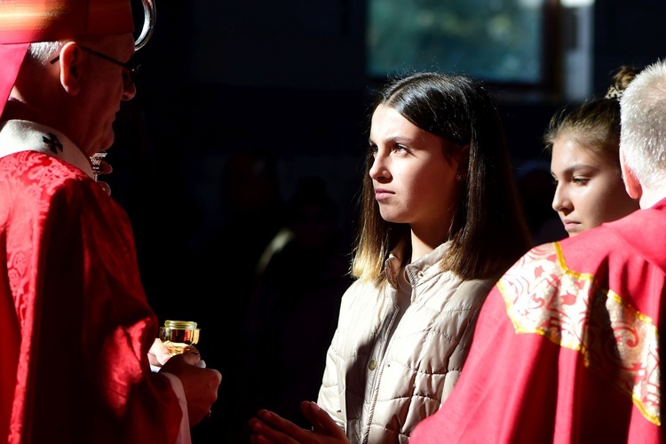 Kościół św. Jana Bosko w Gutkowie - poświęcenie kamienia węgielnego