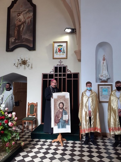 W sanktuarium św. Franciszka z Asyżu w Jutrzynie