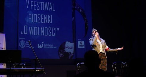 Katowice. Finał V Ogólnopolskiego Festiwalu Piosenki "O Wolności"