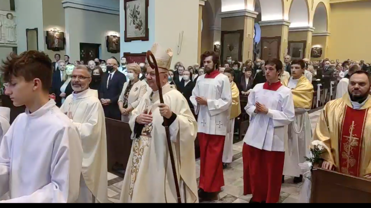 Uroczysta Msza św. pod przewodnictwem abp. Stanisława Budzika. 