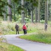 Marsz z Weteranem w Sokołowsku