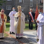 Poświęcenie krzyża misyjnego w Wałbrzychu