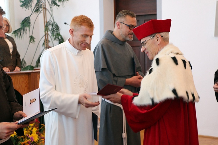 Rozpoczęcie roku akademickiego 2021/2022 w seminarium franciszkanów we Wrocławiu