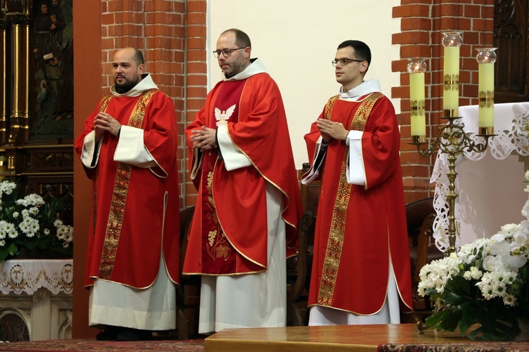Rozpoczęcie roku akademickiego 2021/2022 w seminarium franciszkanów we Wrocławiu