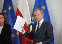 Tusk: Chcemy żelaznej gwarancji, że wyjście z UE tylko w drodze referendum lub większością 2/3 głosów