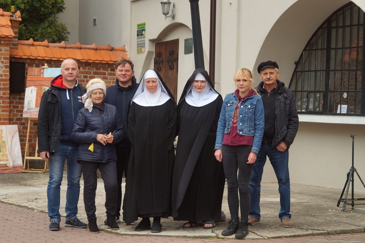 Sierpc. Plener u sióstr benedyktynek