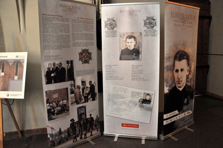 Poświęcenie tryptyku dla harcerzy