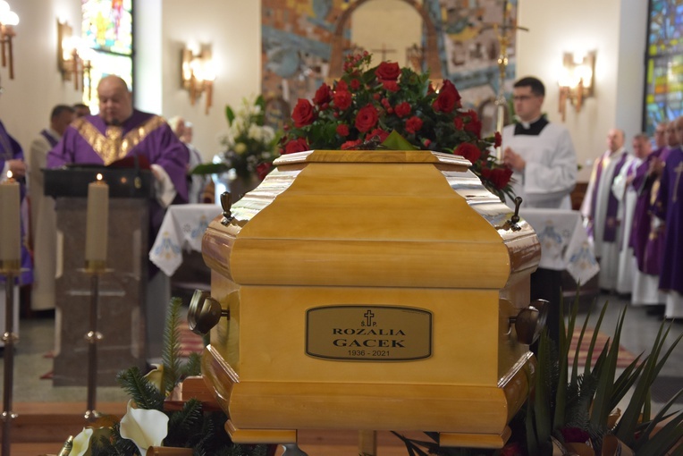Pożegnanie śp. Rozalii Gacek 
