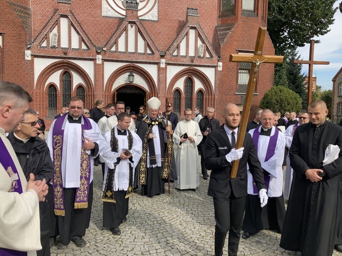 Uroczystości pogrzebowe Medarda Plewackiego