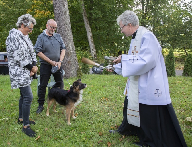 Nabożeństwo w Manowie