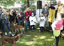 Z okazji przypadającego 4 października liturgicznego wspomnienia  św. Franciszka na placu przed kościołem bł. Edwarda Detkensa odbyło się błogosławieństwo zwierząt.