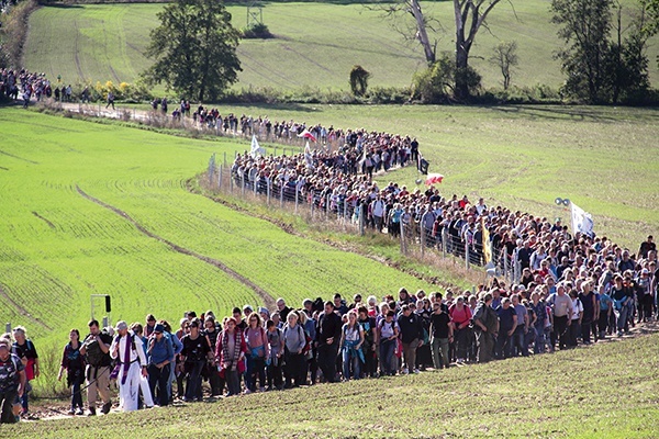 Największa grupa pielgrzymów spodziewana jest w sobotę  16 października. Większość – co najmniej kilka tysięcy – dotrze do celu w ramach Pieszej Pielgrzymki Wrocławskiej.