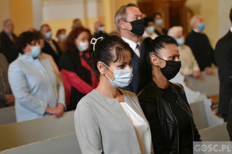 Modlitwa przed galą nagrody Lubuski Samarytanin