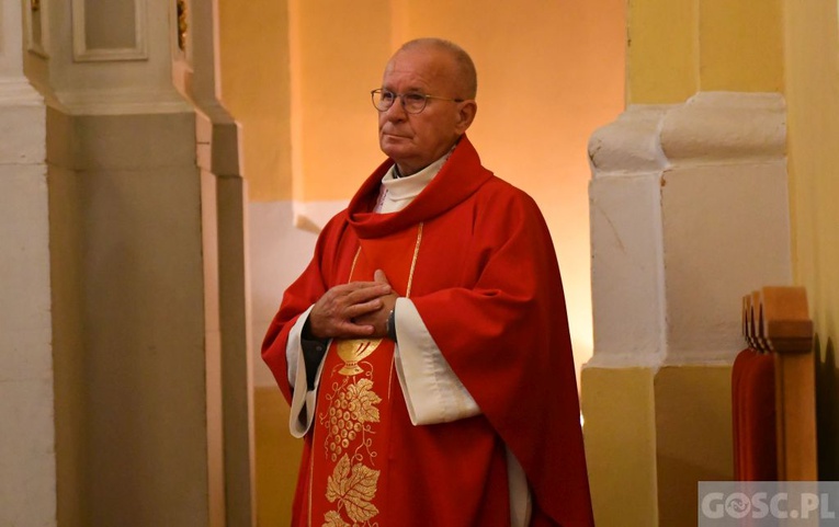 Modlitwa przed galą nagrody Lubuski Samarytanin