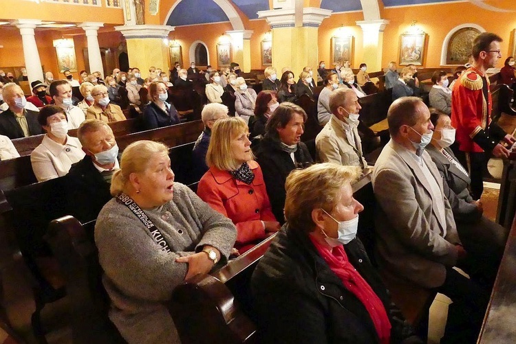 Koncert Papieski orkiestry dętej z Kaniowa w bielskiej Straconce