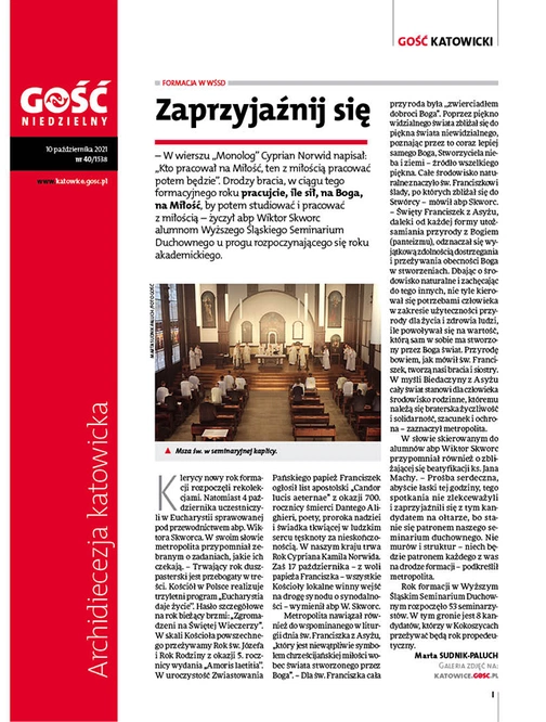 Gość Katowicki 40/2021