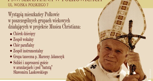 Polkowice. Koncert papieski