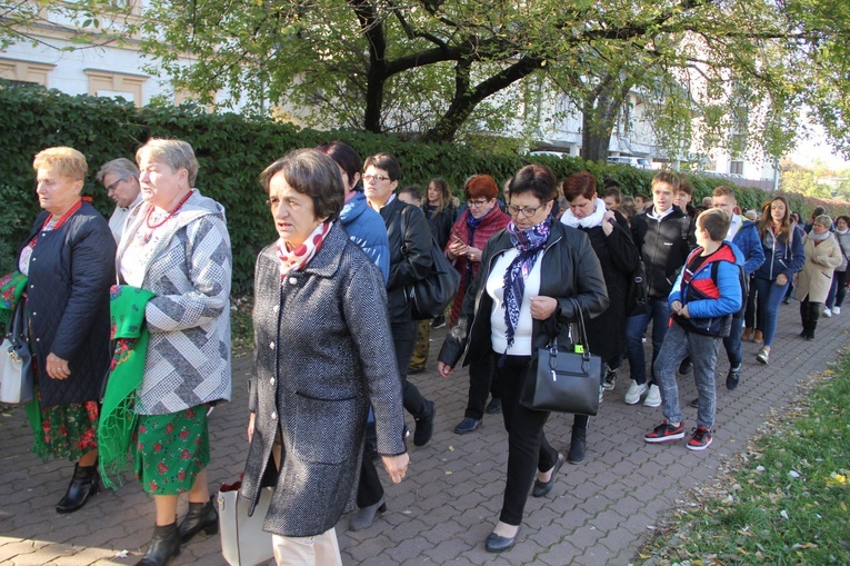 Pielgrzymka z Dobrej do tarnowskiego seminarium