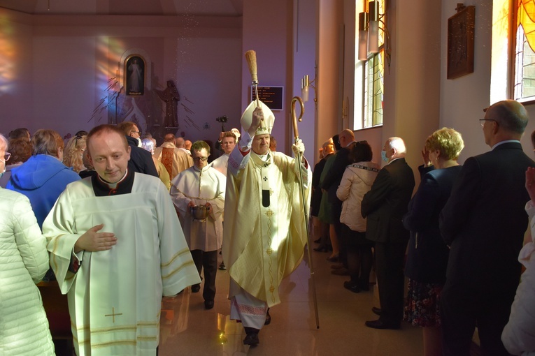 Konsekracja kościoła w Rotmance 