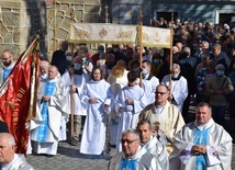 Procesja eucharystyczna.