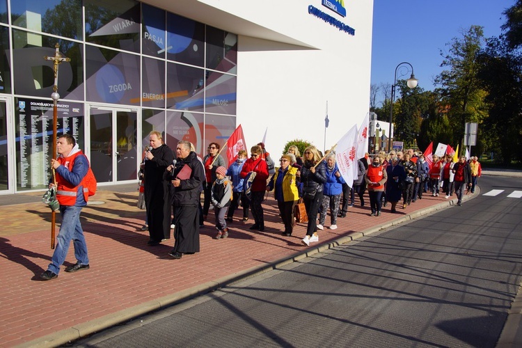 Wolontariusze Caritas z pielgrzymką w Trzebnicy