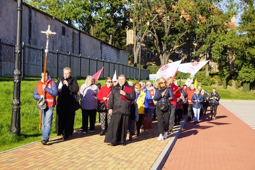 Wolontariusze Caritas z pielgrzymką w Trzebnicy