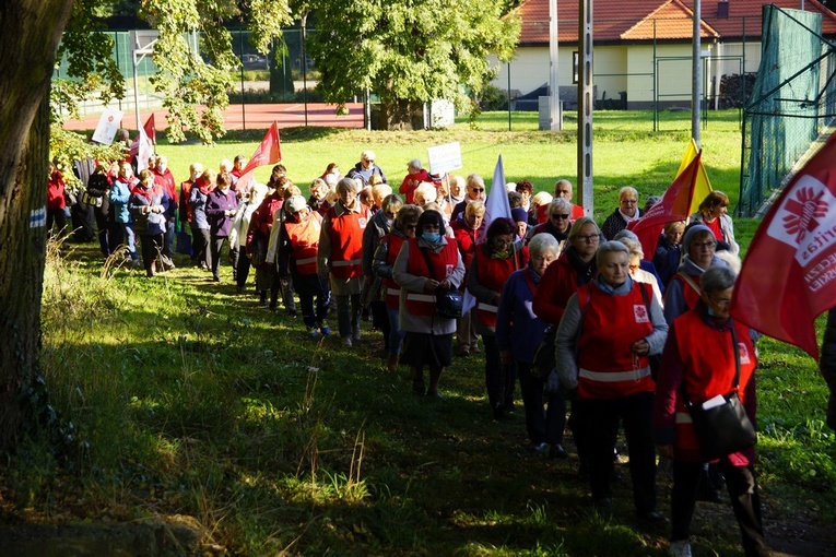 Wolontariusze Caritas z pielgrzymką w Trzebnicy